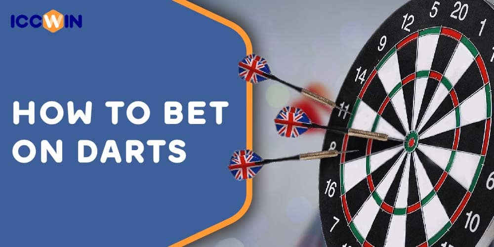 Instructions on how to form a darts bet at ICCWIN 