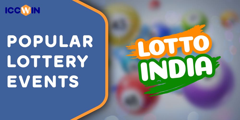 Popular lottery events that Indian users can bet on at ICCWIN 